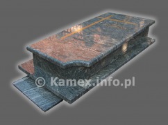 Nagrobek-pojedyńczy-sarkofag-wycięcie-na-wazon-Verde-Marina